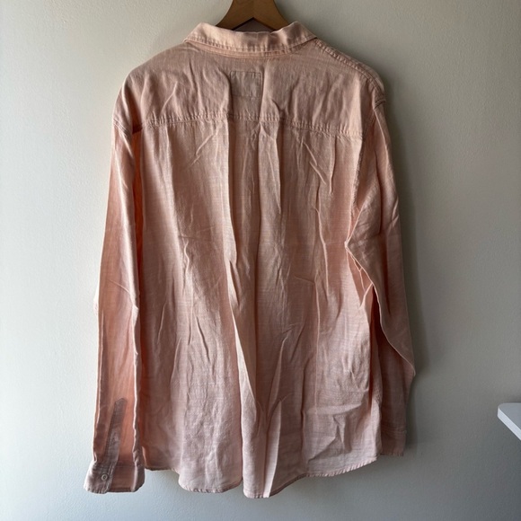 Rails‎ WYATT Ebi Shirt Orange Collared Light 100% Cotton Button-DownSz XXL $128 - Picture 2 of 6